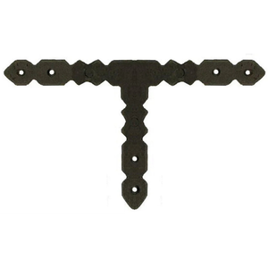 Art Deco Iron T Face Plate - 12" x 8"