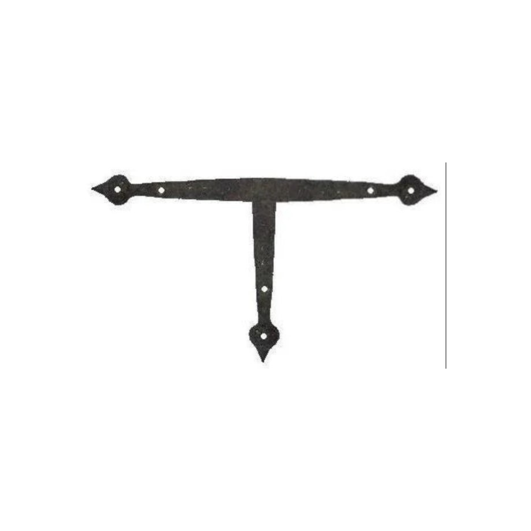 French Country Iron T Face Plate