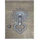 Heurtoir de porte gothique portugais / Ring Pull