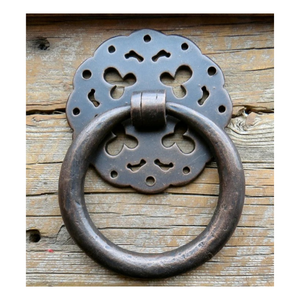 Aldaba/Tirador de puerta Shabby Chic redondo - 3"x3"x3" / HCN-06