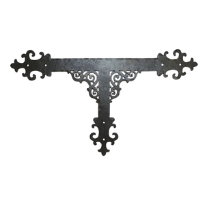 Gothic Cathedral Iron T Face Plate - 12" x 8"