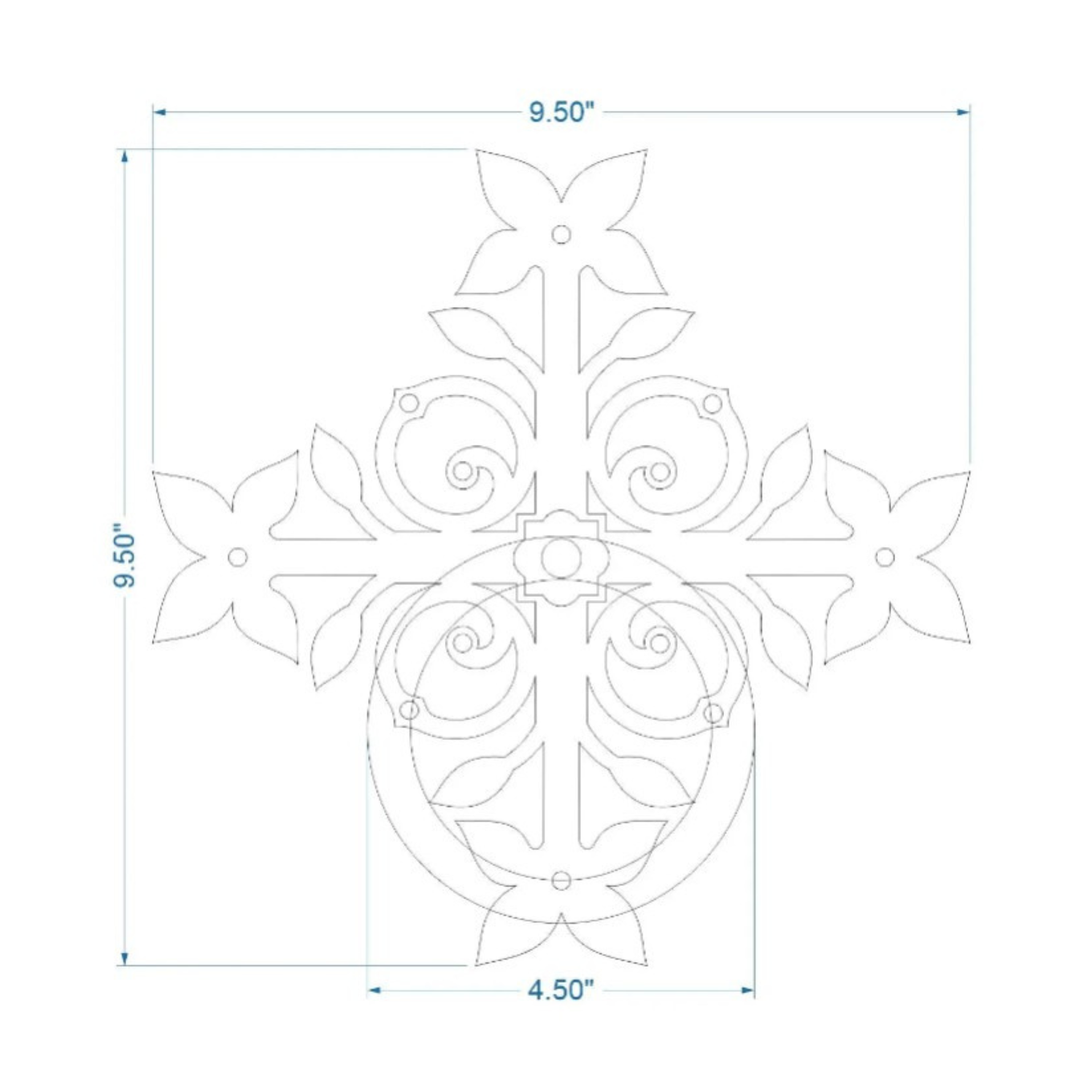 Polish Iron Door Knocker/Ring Pull