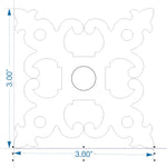 Medieval Iron Rosette