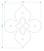 Mediteranean Iron Rosette
