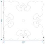 Rosetón de hierro español