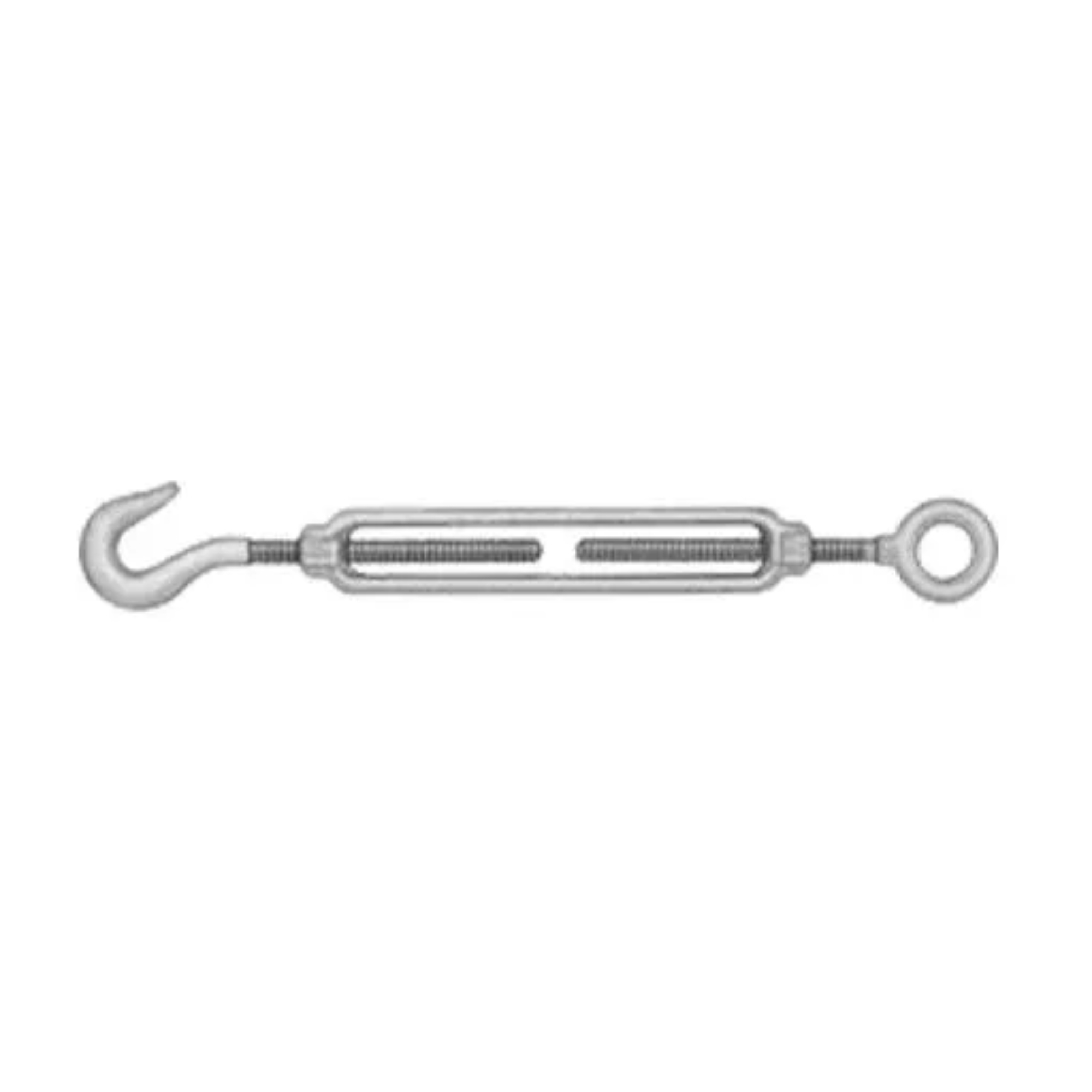 1/2" Diameter Hook to Eye Turnbuckles