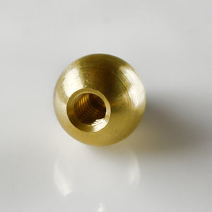 Ball - Brass - Threaded 1/4-20 - 5/8" Diameter