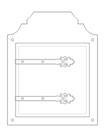 Romantic Iron Speakeasy Door SpeakEasy