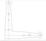 Cuchara Hierro "L" Placa