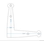 Cuchara Hierro "L" Placa