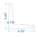 Cuchara Hierro "L" Placa