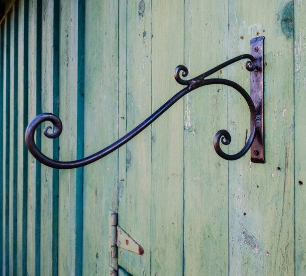 Hand Forged curved Plant Hanger