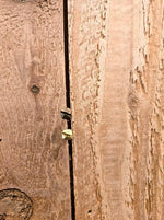 #6 Hammered Pyramid Slotted Head Brass Decorative Wood Screw