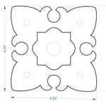 Spanish Iron Rosette