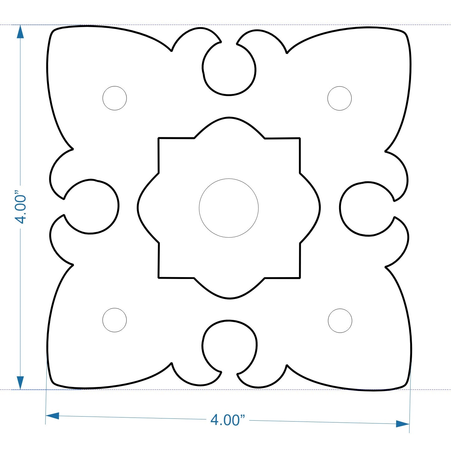 Spanish Iron Rosette