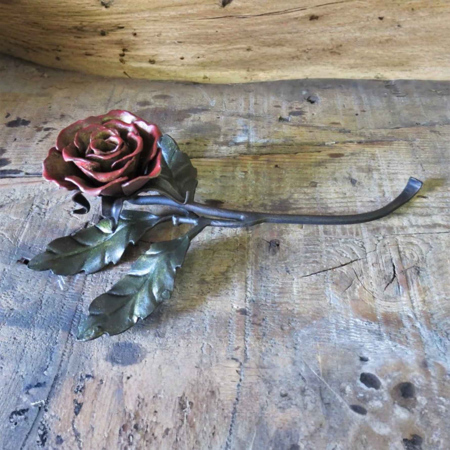 Classic Long Stem Iron Rose