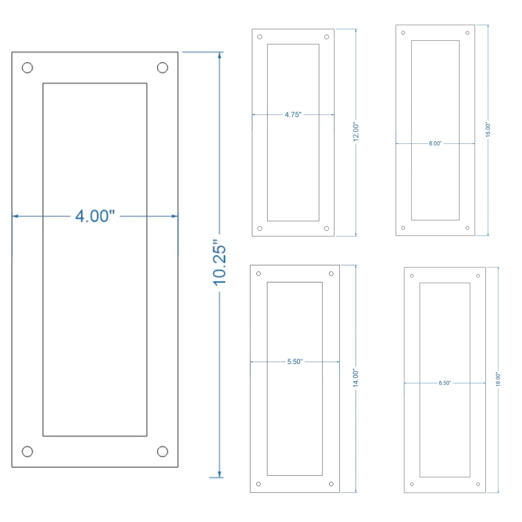 Finnish Folk Ironwork Push Plate