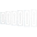 Authentic Arrowhead Iron Push Plate