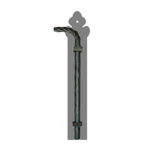 Mediterranean Iron Cane Bolt - Old West Iron
