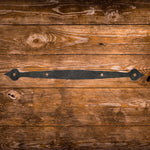 French Country Iron Straight Strap - Old West Iron