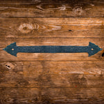 Early American Iron Straight Strap - Old West Iron