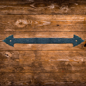 Early American Iron Straight Strap - Old West Iron