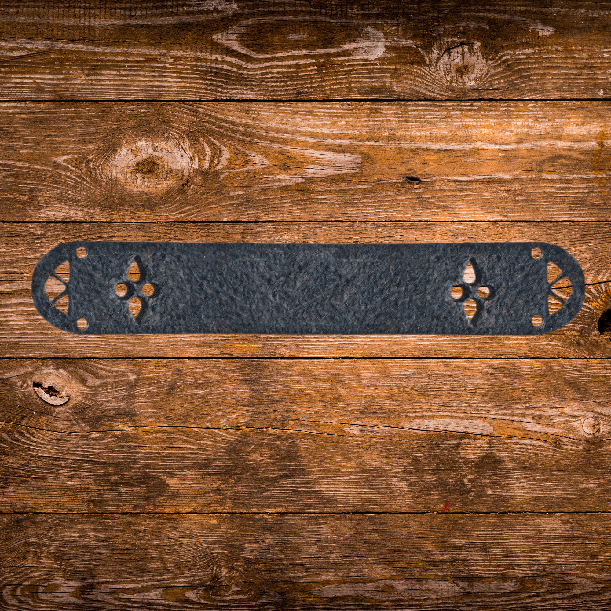 Correa recta de hierro shabby chic