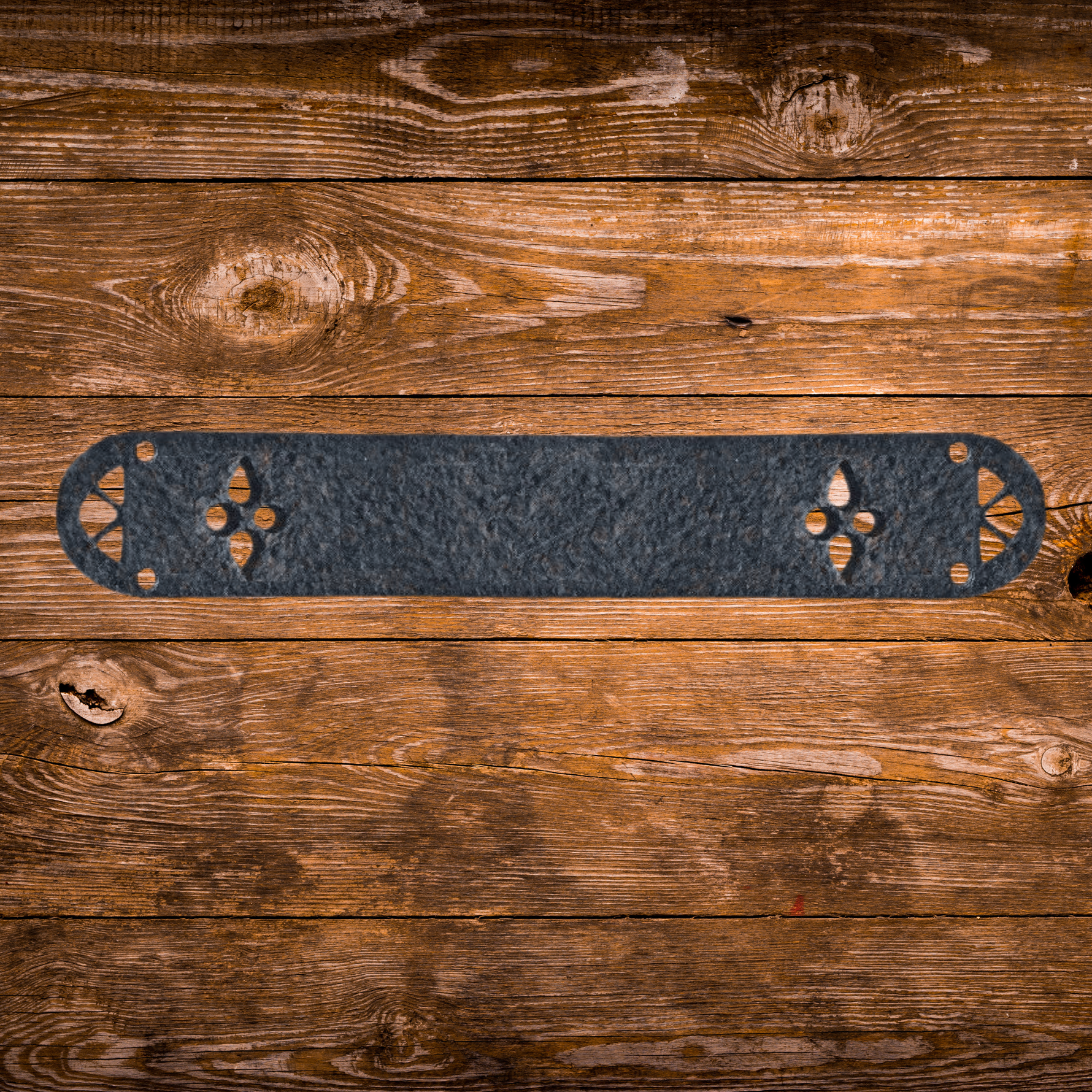 Shabby Chic Iron Straight Strap