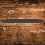 Spanish Cathedral Iron Straight Strap - Old West Iron