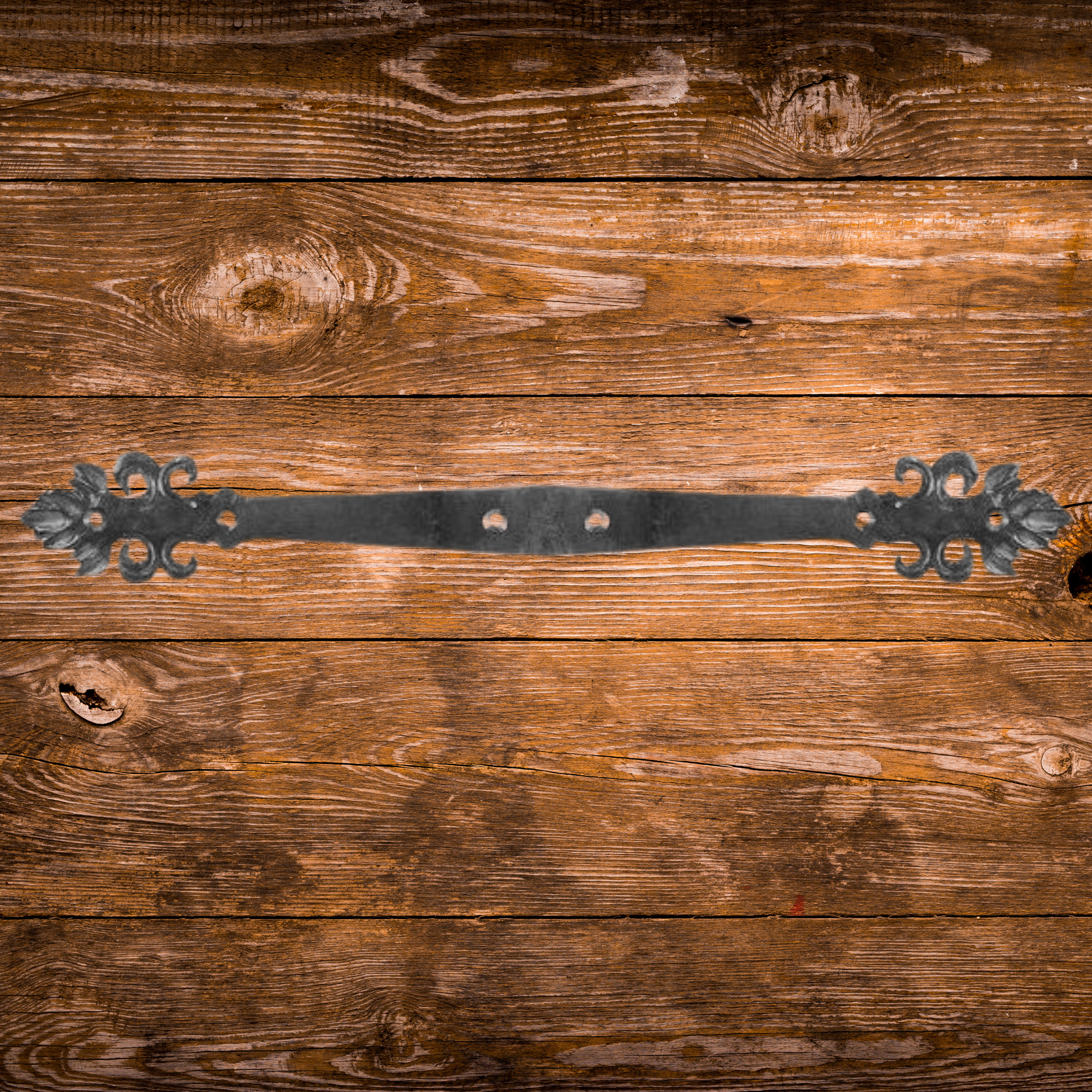 Correa recta de hierro romántico