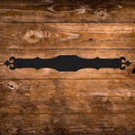 Baroque Iron Straight Strap - Old West Iron