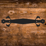 German Castle Iron Straight Strap - Old West Iron