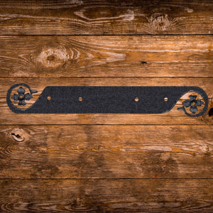 Finnish Folk Ironwork Straight Strap - Old West Iron