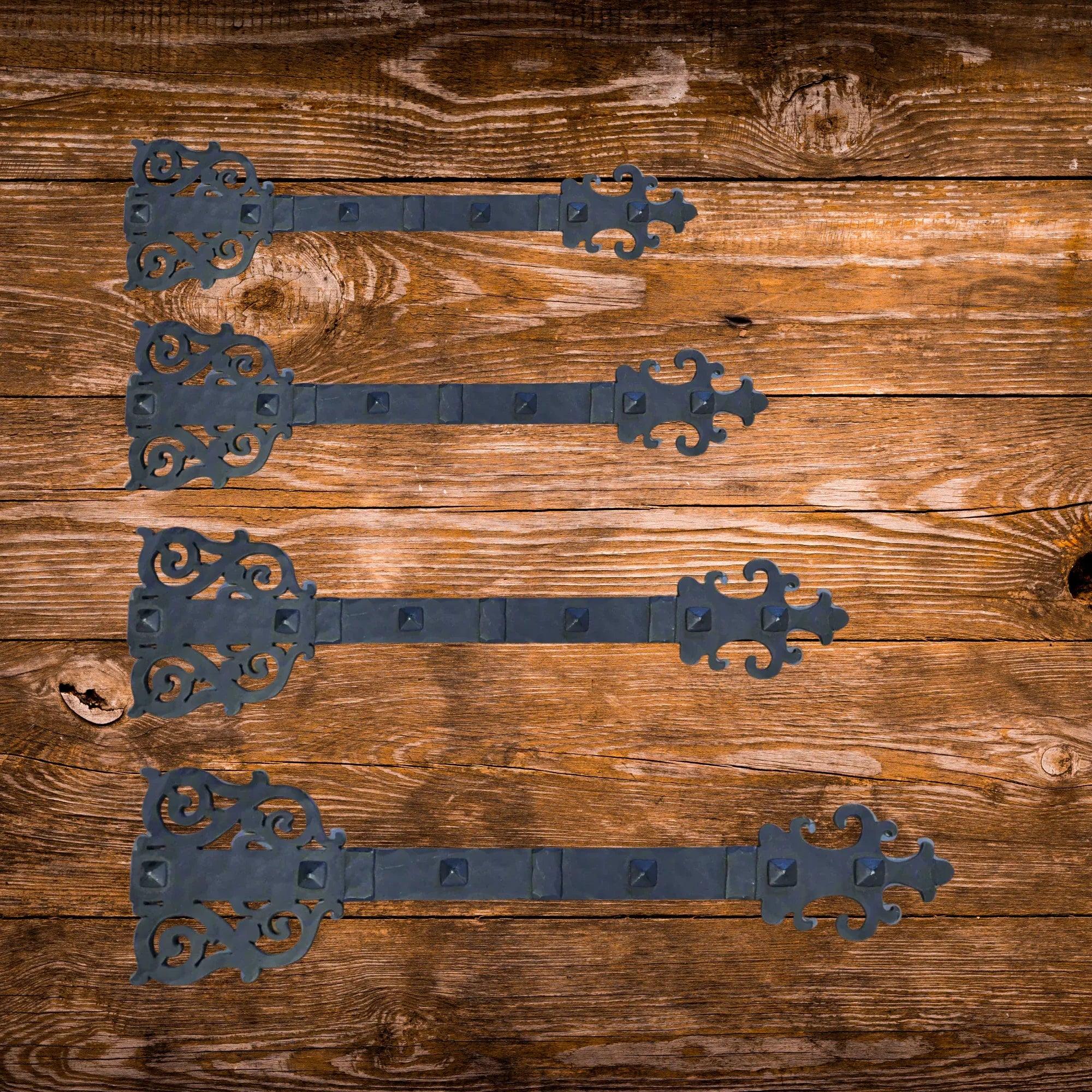 IN STOCK Gothic Cathedral Iron Faux Hinge Strap - Old West Iron