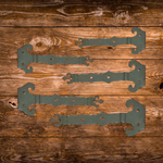 Baroque Iron Faux Hinge Strap