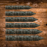 Auténtica correa con bisagras de hierro del viejo mundo