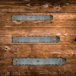 Tuscan Villa Wrought Iron Faux Hinge Strap