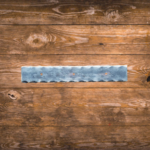 Hammered Edge Metal Strapping - Old West Iron