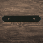 CLEARANCE-  Limited Stock Transitional Iron Straight Plate