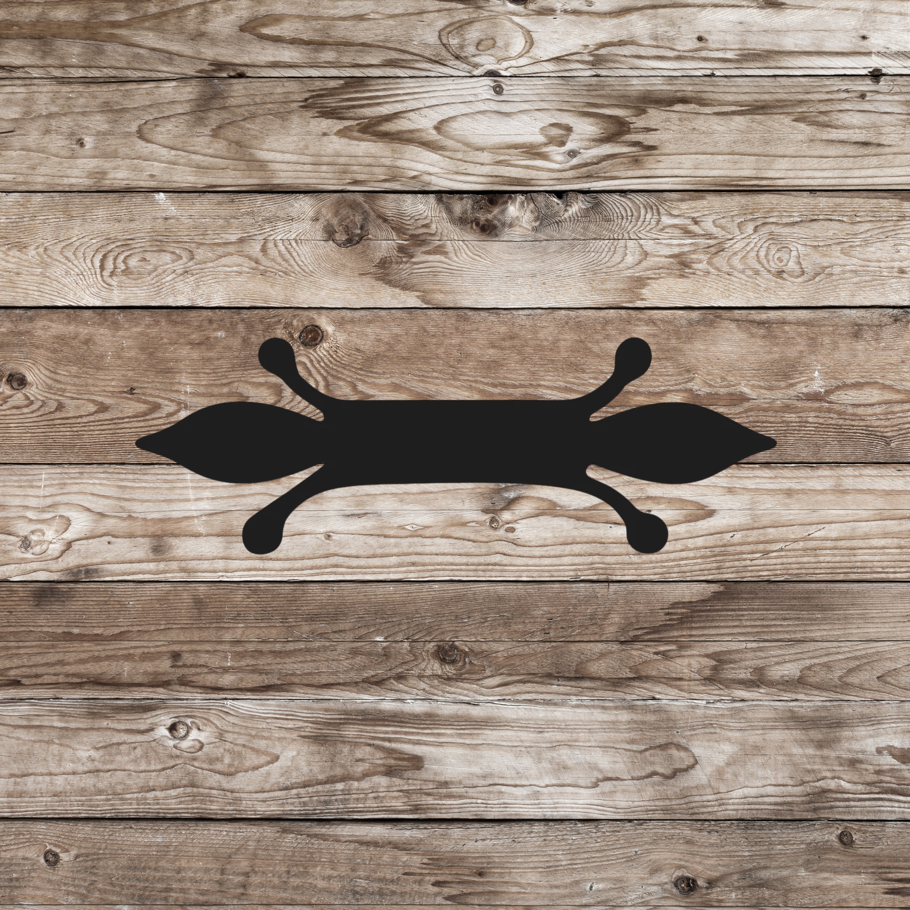 Old English Castle Iron Straight Plate