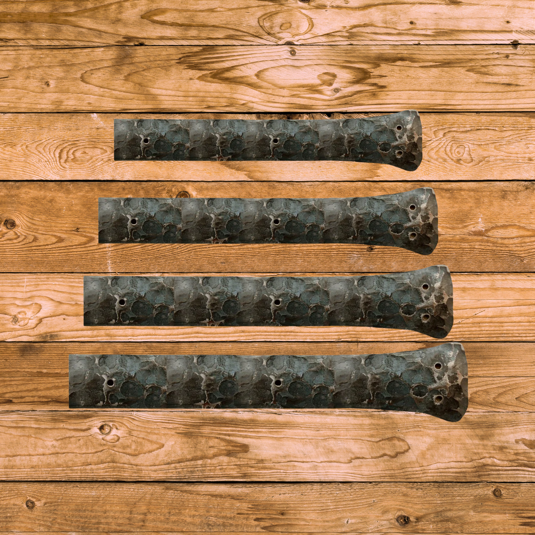 Traditional Tuscan Iron Faux Hinge Strap