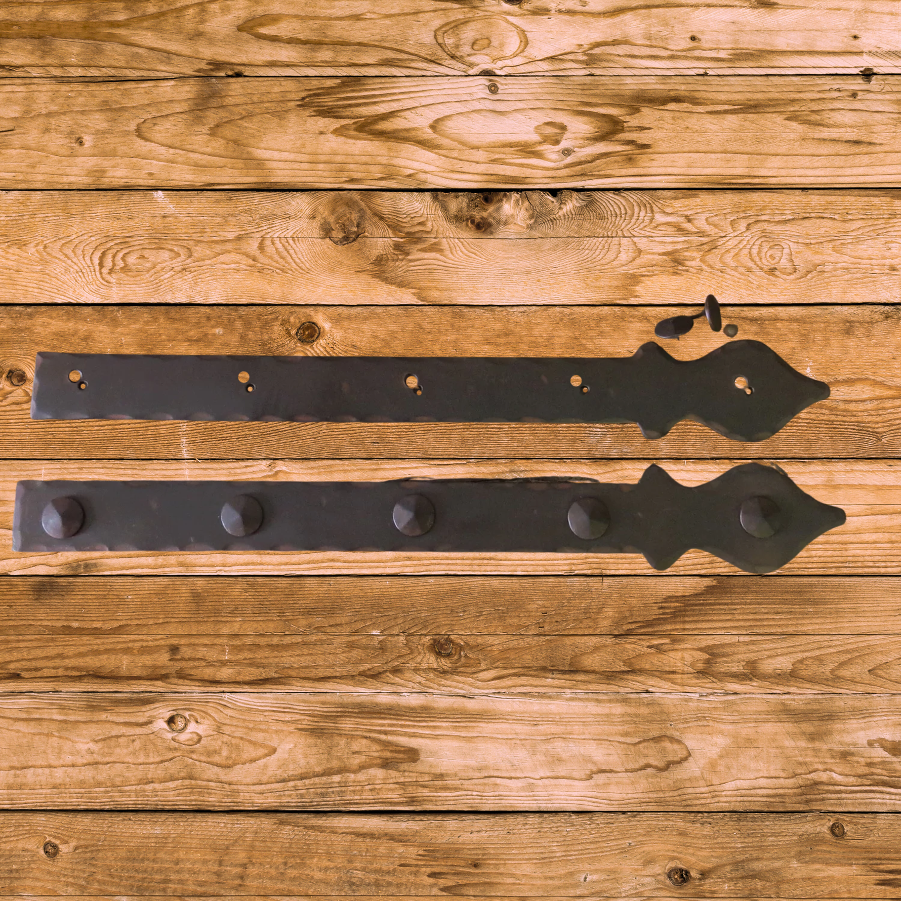 Cottage Iron Faux Hinge Strap