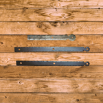 Revolutionary Wrought Iron Faux Hinge Strap