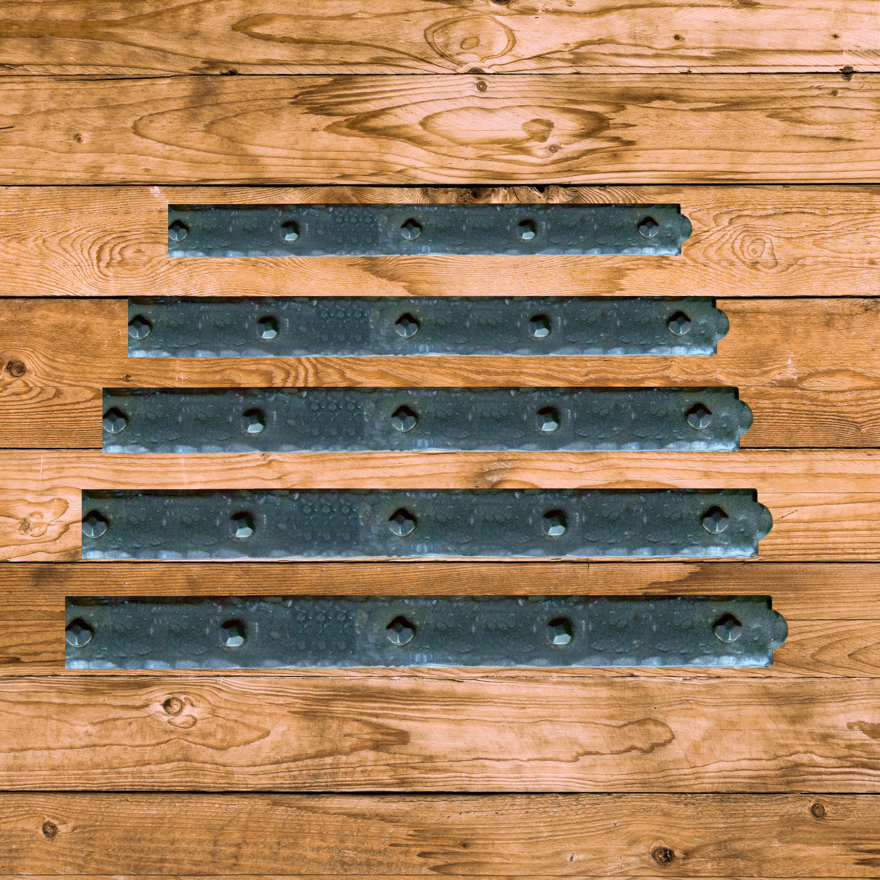 Colonial Iron Faux Hinge Strap