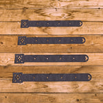 Shabby Chic Wrought Iron Faux Hinge Strap - Old West Iron
