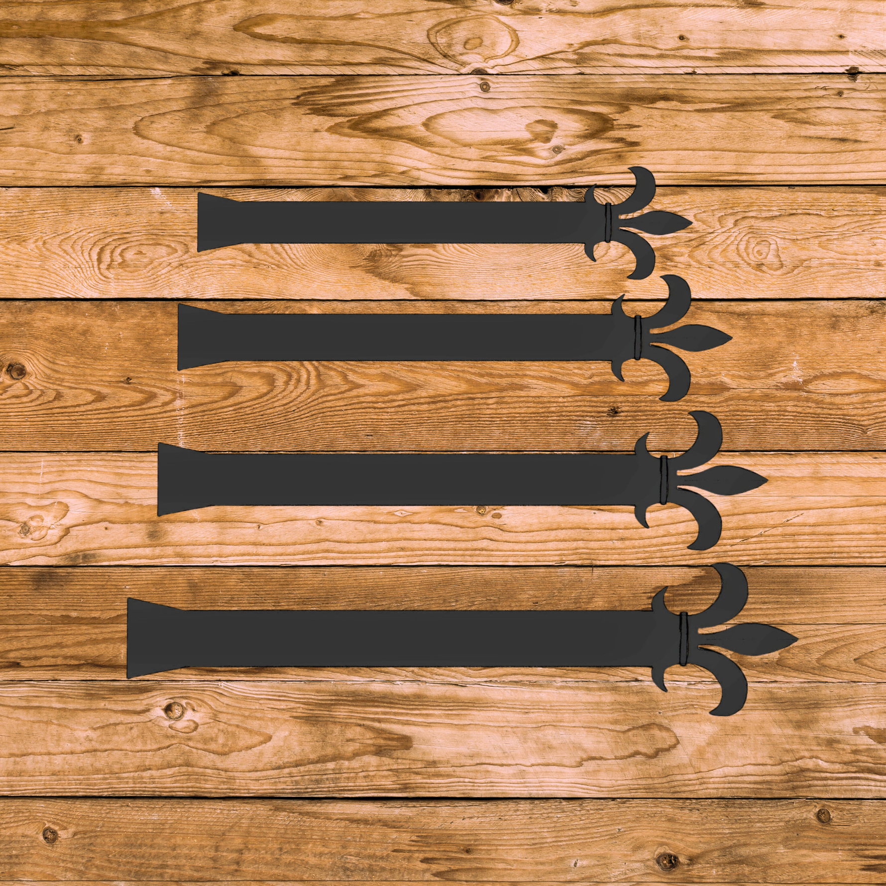 Correa de bisagra de imitación de hierro de flor de lis egipcia