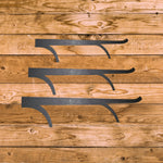 Scandinavian Wrought Iron Faux Hinge Strap - Old West Iron