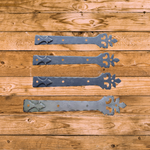 Roman Acanthus Wrought Iron Faux Hinge Strap