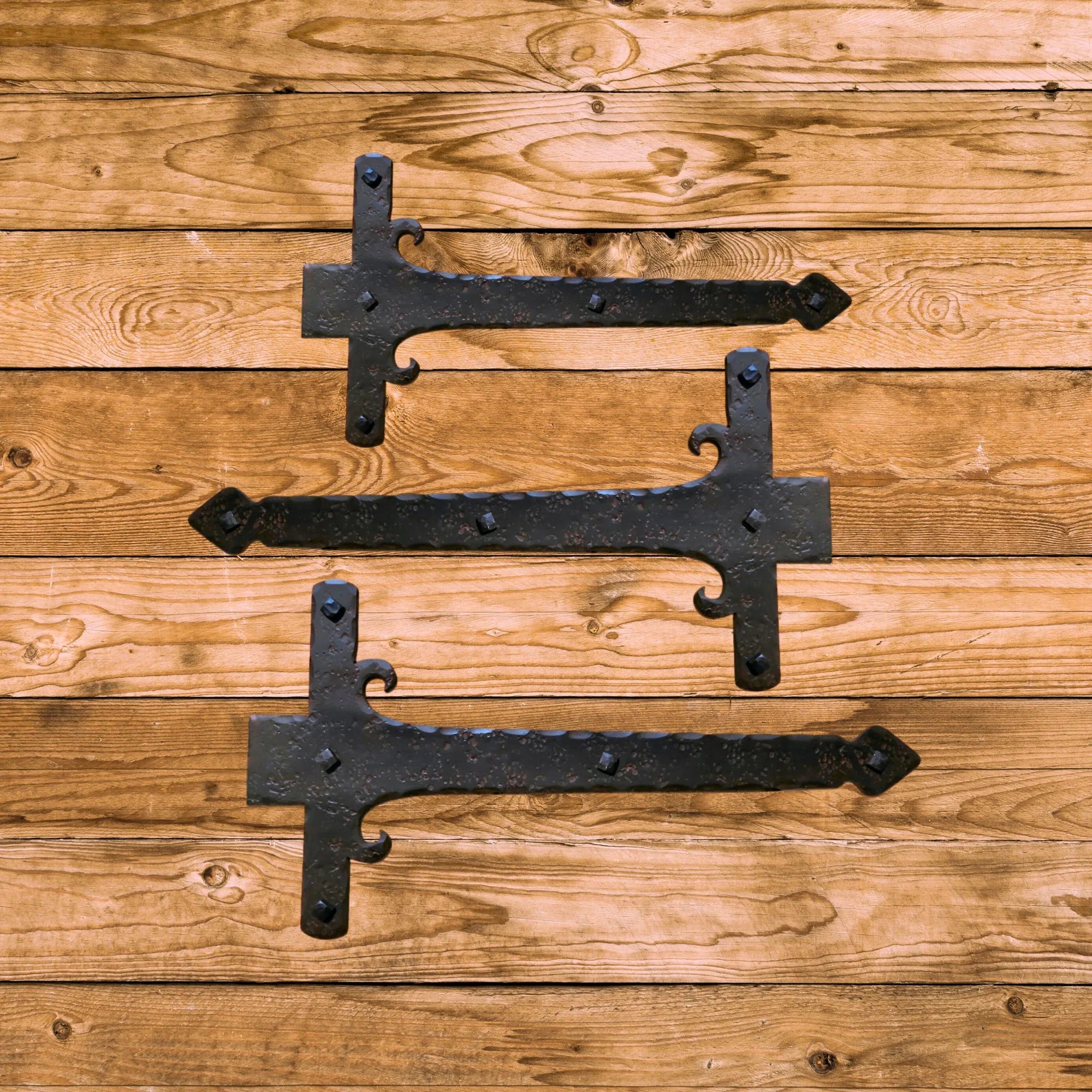 Georgian Iron Faux Hinge Strap - Old West Iron