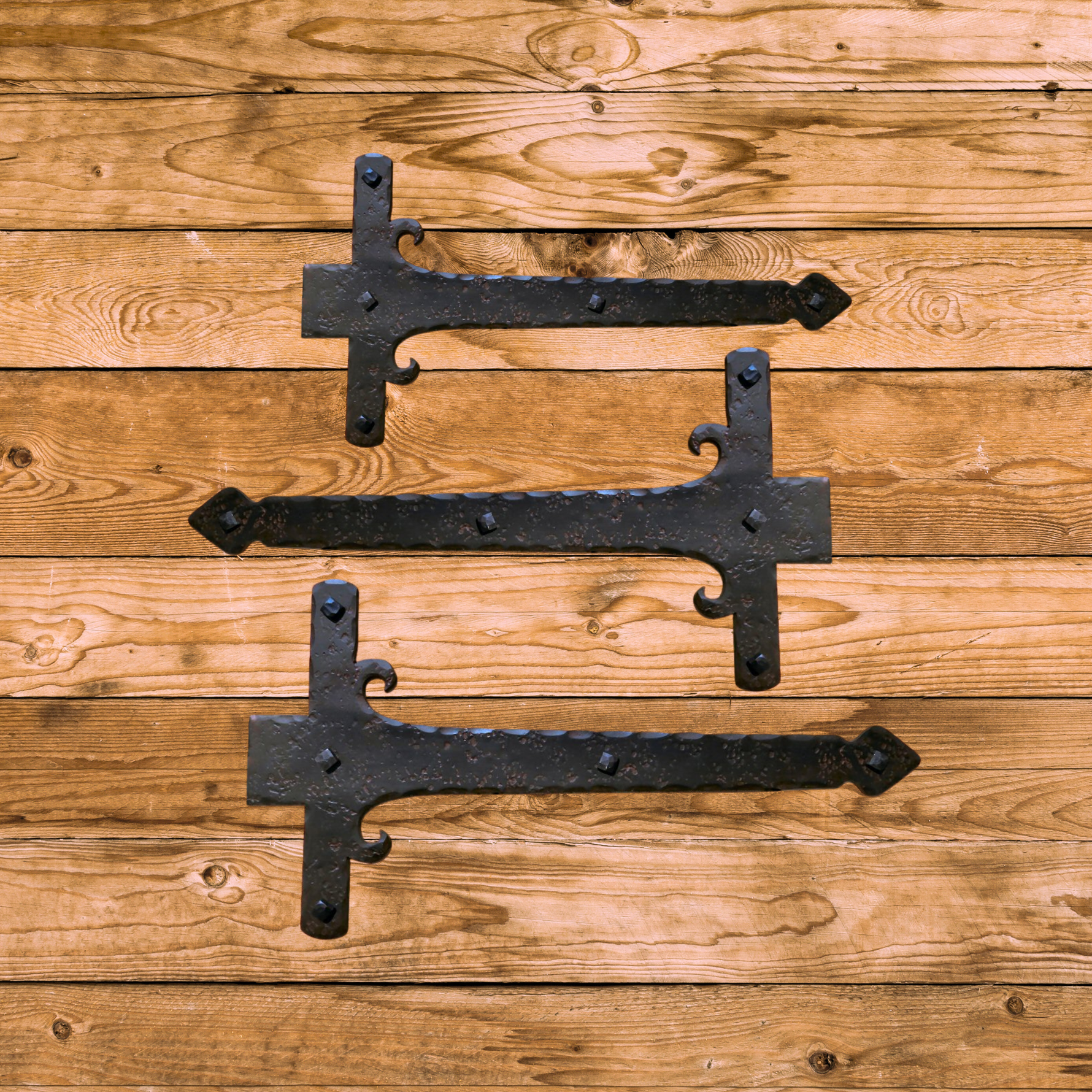 Georgian Iron Faux Hinge Strap